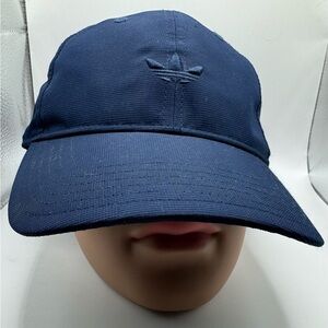 Adidas Navy Blue Embroidered Cap